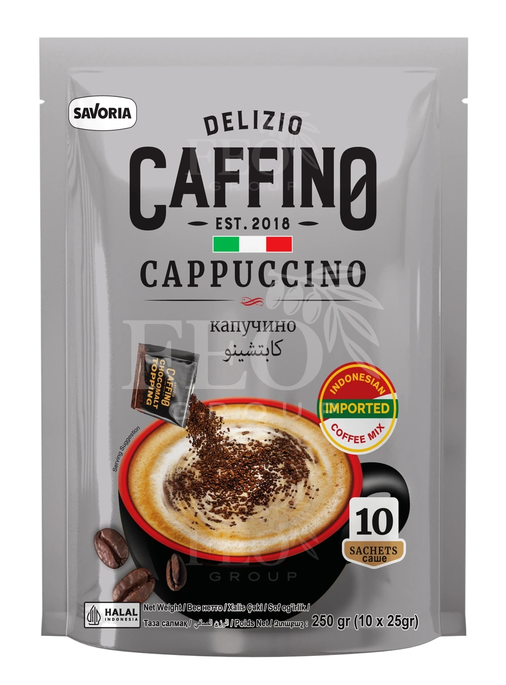 Cappuccino with Topping